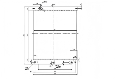 SREXR-CS013 CASE CX130 CX135SR CX160 CX180 FIAT HITACHI FH130 Engine Cooling Radiators