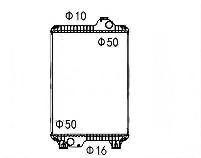SREXR-CS024 CASE New Holland CNH TM 150 160 165 180 Radiators