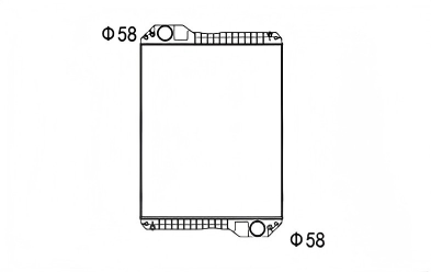 SREXR-CS034 CASE MX180 Auto Cooling Radiators