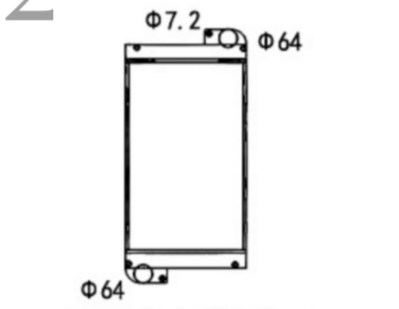 SREXR-JD012 High Quality JOHN DEERE Aluminium Auto Radiators