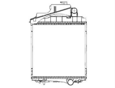 SREXR-JD014 Hot Sale JOHN DEERE Engine Cooling Radiators