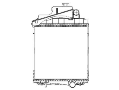SREXR-JD015 Hot Sale JOHN DEERE Construction Machinery Radiators