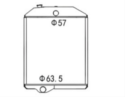 SREXR-JD020 JOHN DEERE 4555 4650 4755 4850 4955 Radiators