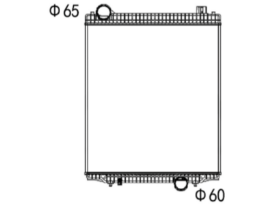SREXR-JD021 6170M 6195M, 6170R 6175R 6190R 6210R JOHN DEERE Radiators