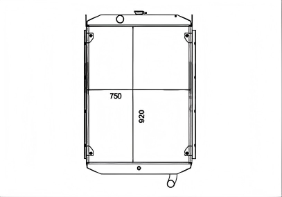 SREXR-VOL026 VOLVO L120 OLD Auto Cooling Radiators