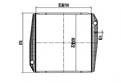 SREXR-VOL029 VOLVO L120H High Performance Radiators