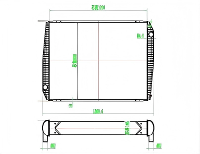 SREXR-VOL030 VOLVO L150H L180H L220H L250H Cooling Radiators