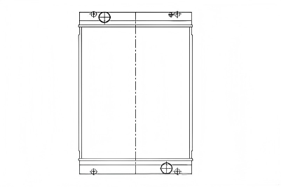 SREXR-VOL036 VOLVO L70H L90H L90H Auto Radiators