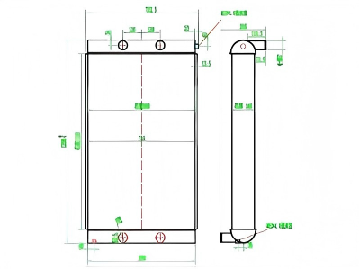 SREXR-VOL038 VOLVO A35F A40F Hot Sale Cooling Radiators