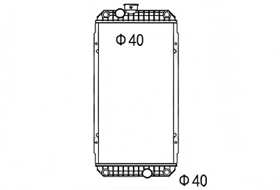 SREXR-VOL043 VOLVO 80 Plastic Aluminium Radiators