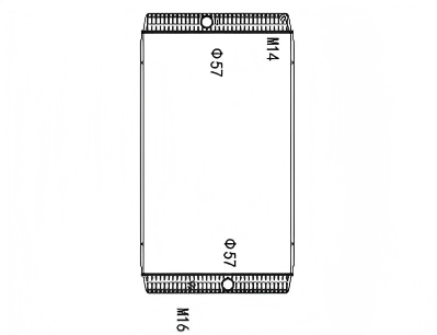 SREXR-VOL050 VOLVO High Quality Cooling Radiators