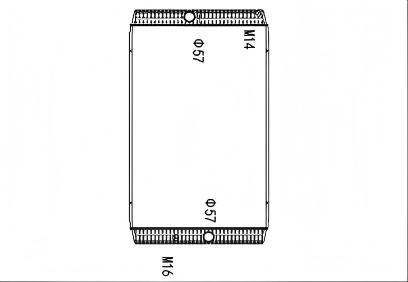 SREXR-VOL051 VOLVO EC480 Engine Cooling Radiators