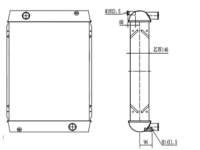SREXR-VOL052 VOLVO Engine Cooling Radiators