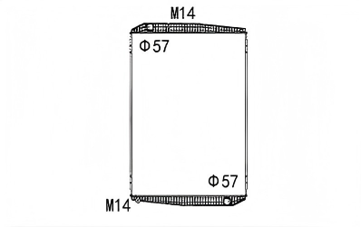 SREXR-VOL058 VOLVO EC750EHR Engine Cooling Radiators