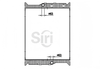 SREXR-AGE046 Generator Perkins Heavy Duty Auto Cooling Radiators