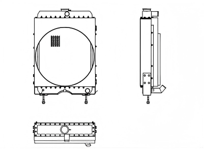 SREXR-AGE067 Hot Sale Generator Engine Cooling Radiators