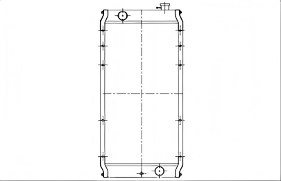 SREXR-CAT031 Caterpillar CAT E320C-NEW Cooling Radiator