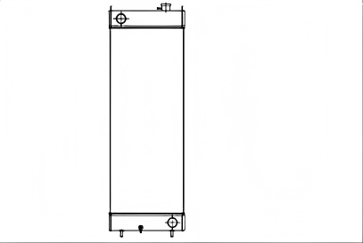SREXR-CAT037 Caterpillar CAT E324D Cooling Radiator