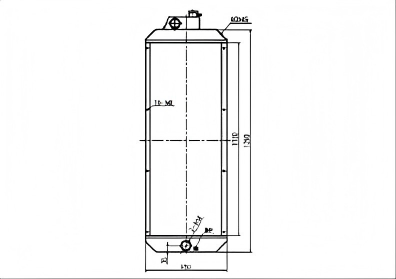 SREXR-CAT044 Caterpillar CAT E345C E345D Auto Radiators