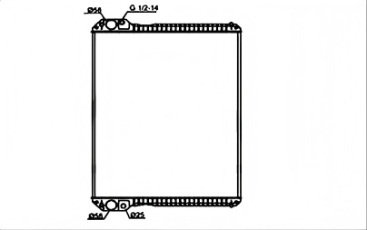 SREXR-CAT082 Caterpillar CAT CAT287 CAT930 CAT924 Auto Radiators