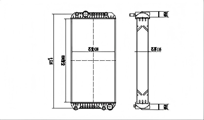SREXR-CAT103 Caterpillar CAT 330GC Auto Radiators
