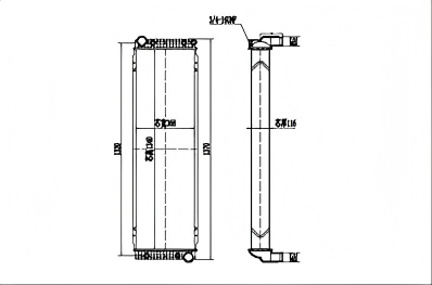 SREXR-CAT105 Caterpillar CAT 336GC Auto Radiators