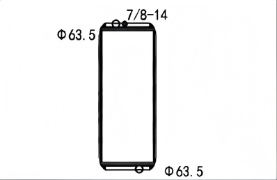 SREXR-CAT113 Caterpillar 980K Auto Radiators