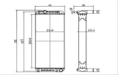 SREXR-CAT114 Caterpillar Auto Radiators