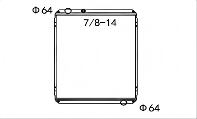SREXR-CAT116 Caterpillar 966K XE 966K 972K 980H Radiators