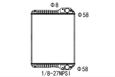 SREXR-CAT120 Caterpillar CAT 950L Radiators