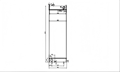 SREXR-DOO028 DH500-7 NEW DOOSAN Radiators
