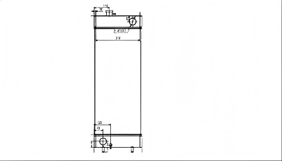 SREXR-DOO035 Hot Sale DX140 DOOSAN Radiators
