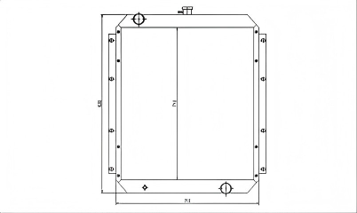 SREXR-HIT008 China Factory Direct Sale EX120-5/EX100-5 EX110-5/130H-5/150-5/160-5 HITACHI Radiators