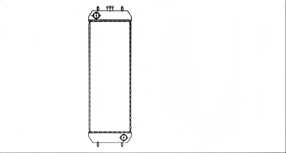 SREXR-HIT017 Auto Brazing ZAX200-5G HITACHI Radiators