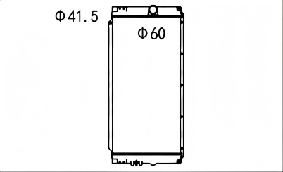 SREXR-HIT051 EX350-5/EC300-5 HITACHI Engine Cooling Radiators