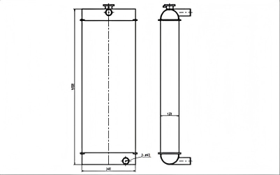 SREXR-HYU012 HYUNDAI R140LC-9 R140W-9 R160LC-9 R170W-9 R180LC-9 Auto Engine Radiators