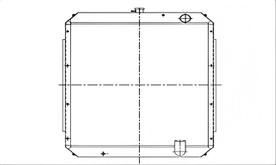 SREXR-HYU024 HYUNDAI R250LC-7A R290LC-7A Cooling Radiators