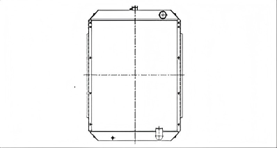 SREXR-HYU026 HYUNDAI R290LC-7 R305LC-7 High Performance Auto Radiators