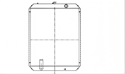 SREXR-HYU031 HYUNDAI R370LC-7 High Quality tube and fin Radiators
