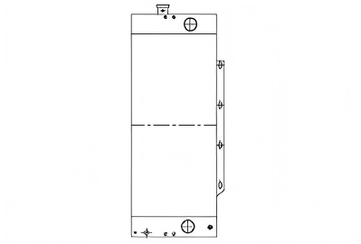 SREXR-JCB030 JCB JS145W Aluminium Brazing Radiators