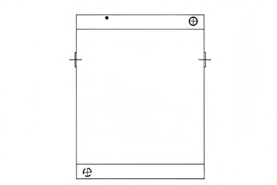 SREXR-JCB035 JCB 2CX Auto Cooling Radiators