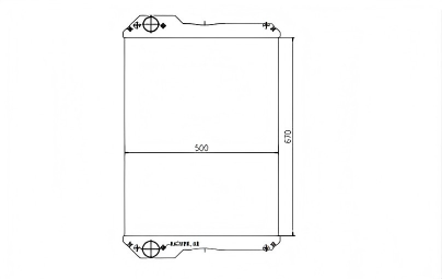 SREXR-JCB043 JCB Auto Cooling Radiators