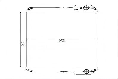 SREXR-JCB048 JCB 3185 3155 Hot Sale Auto Cooling Radiators