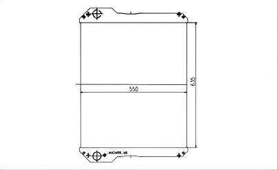 SREXR-JCB049 JCB 3190 3220 High Performance Auto Cooling Radiators