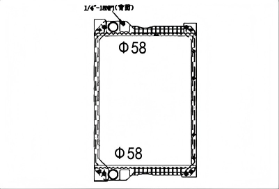 SREXR-JCB060 JCB Auto Engine Brazing Radiators