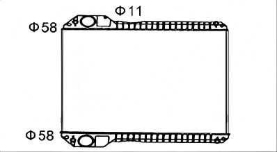 SREXR-JCB066 JCB WHEEL LOADER Auto Engine Brazing Radiators