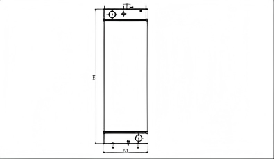 SREXR-KOB014 SK200-10 KOBELCO Engine Brazing Radiators