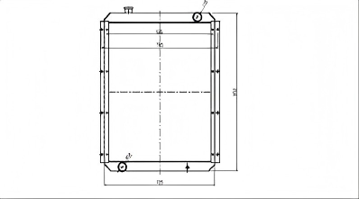 SREXR-KOB016 SK220-3 SK220 MD240C KOBELCO Engine Brazing Radiators