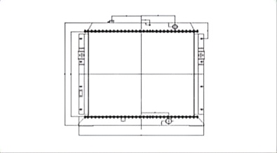 SREXR-KOM060 PC750-7/PC750-6 PC800-6/7 PC1800-6/PC850-7 KOMATSU Radiator