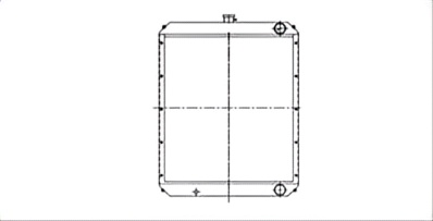 SREXR-KOM072 Engine Cooling PC128UU-2 PC158US-2 PC138US-2 KOMATSU Radiator